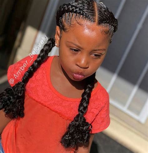 Pin By Curls4lyfe On Kid Curls African Braids Hairstyles African