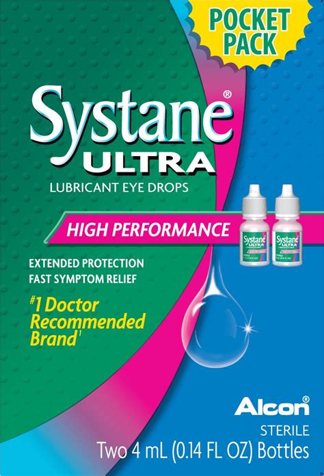 Buy Systane Ultra Eye Drops Lubricant High Performancetwo 4ml Bottles