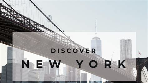 Discover New York City Youtube