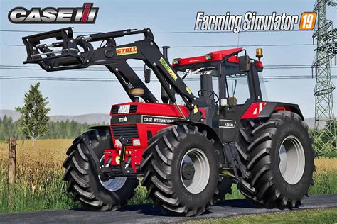 Case Ih 1x55 Xl Serie V10 Ls19 Farming Simulator 19 Tractors Mod