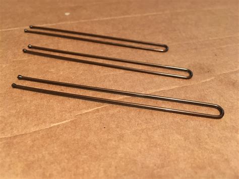 Xl Plain Hair Pins Extra Strong Steel 80mm X 12 Plain Pins Etsy