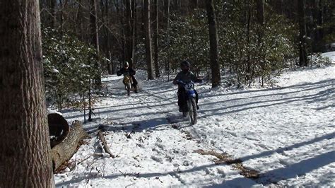 There are plenty of challenges to riding a bike in winter, and sometimes they threaten to overwhelm its enjoyableness. Girl Rides Dirt Bike in Snow - YouTube