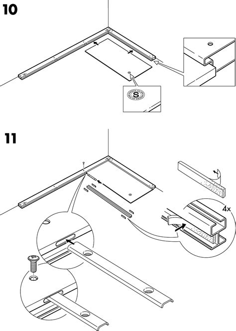 Ikea Pax Lyngdal Sliding Doors Assembly Instruction