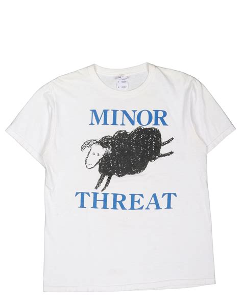Vintage Minor Threat Black Sheep T Shirt