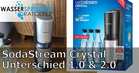 Doch was ist der unterschied zwischen den airpods 1 und den airpods 2? SodaStream Crystal 1.0 & 2.0 Unterschied - wassersprudler ...