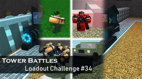Roblox Tower Battles Best Loadout