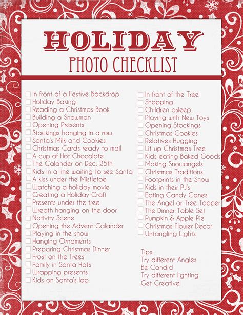 Christmas Party Checklist Printable Printable Word Searches