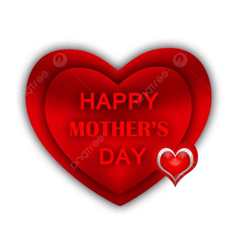 Happy Mother′s Day Png Transparent Happy Mother S Day Heart Png Design