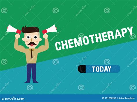 Handwriting Text Writing Chemotherapy Concept Meaning Effective Way Of