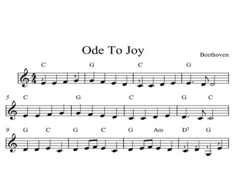 Uploaded on apr 20, 2014. Ode To Joy: CLASSICAL SHEET MUSIC Piano Organ & Keyboard Book 1 - YouTube