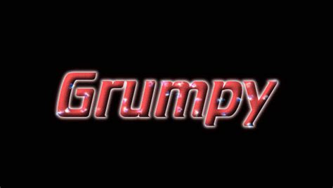Grumpy Logo Herramienta De Diseño De Nombres Gratis De Flaming Text