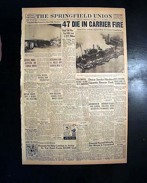 1960 Uss Constellation Fire Disaster