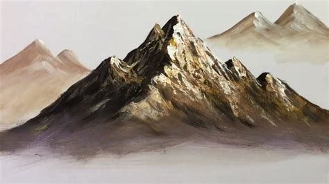 Acrylic Painting Mountains Best Painting