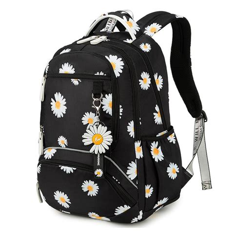 Large Schoolbag Cute Student School Backpack Printed Waterproof Bagpack