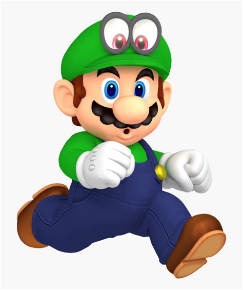 Mario Luigi Png Luigi Costume Mario Odyssey Transparent Png Kindpng