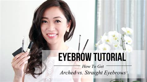 Eyebrow Tutorial Arched And Straight Eyebrows Lookmazing Youtube