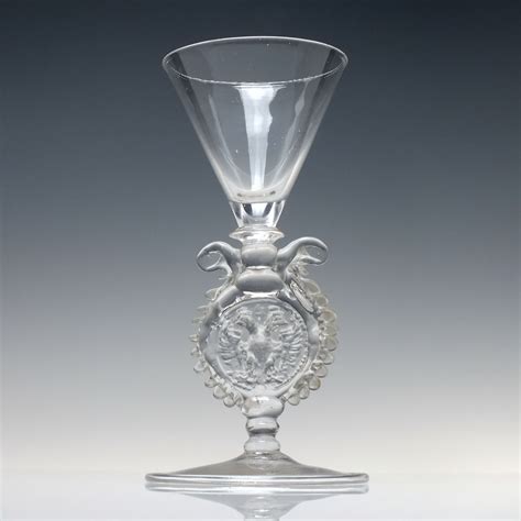 17th Century Facon De Venise Habsburg Wine Glass C1680 Ma Drinking Glasses Exhibit Antiques