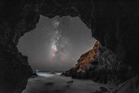 Epic Malibu Milky Way Sea Cave Fine Art Landscape Seascape Flickr