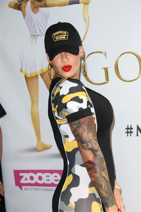 Amber Rose Sets Heartbeats Racing In Daring Dress Fit For A Driving