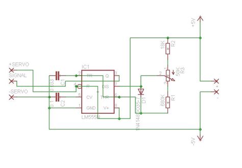 Servo Tester Schematic Diagram Circuit Diagram