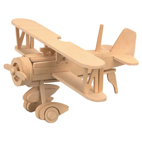 Balsa Wood Puzzle Airplane Wood Airplane Wooden Toys Plans Wood