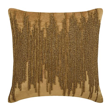 Buy Velvet Gold Toss Throw Pillow 16x16 Designer Online In India Etsy