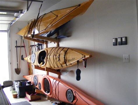 We have selected 4 different alternatives and one of them is awesome. How To Create Kayak Garage Storage | Home Interiors