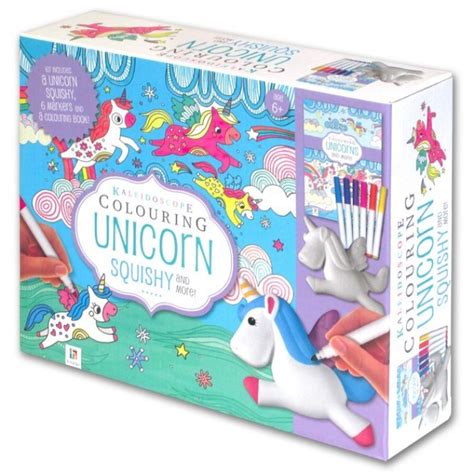 Kaleidoscope Colouring Unicorn Squishy And More Kit