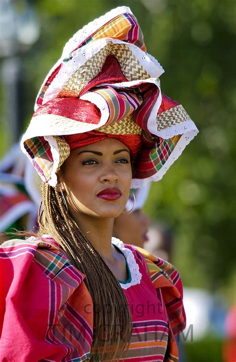 Woman In National Costume Jamaica Tim Graham World Travel And