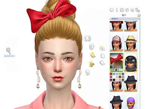 Ribbon Bow Headband The Sims 4 P1 Sims4 Clove Share