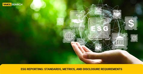 Esg Reporting Standards Metrics And Disclosure Requirements