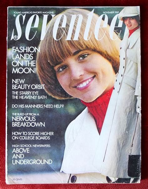 November 1969 Cover With Bonnie Lysohir Seventeen