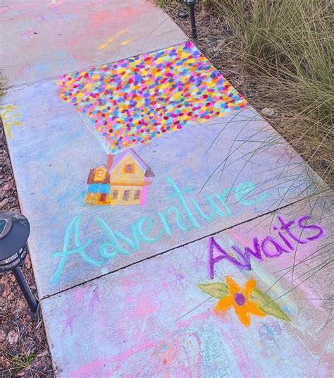 Updated 50 Disney Chalk Art Projects November 2020