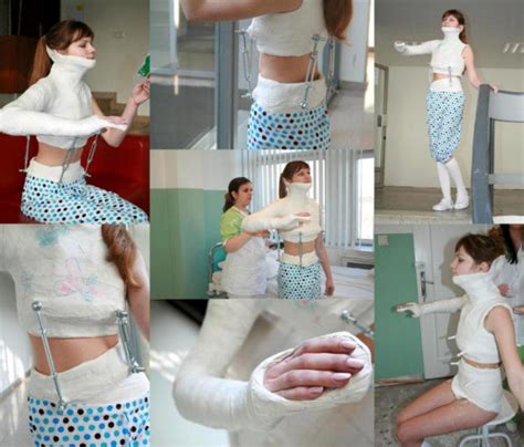 Thumbspro Young Women Wearing A Body Brace Medical Fetish And Bondagefrom