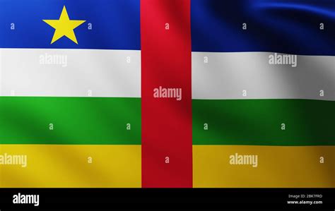 Central Africa Republic Flag High Resolution Stock Photography And
