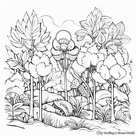 Nature Coloring Pages Free And Printable Coloring Library