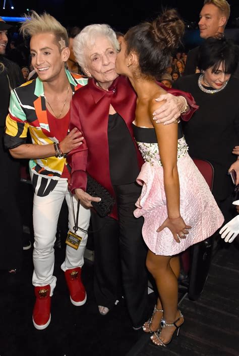 Ariana Grandes Grandmother At American Music Awards 2015 Popsugar Celebrity Photo 4