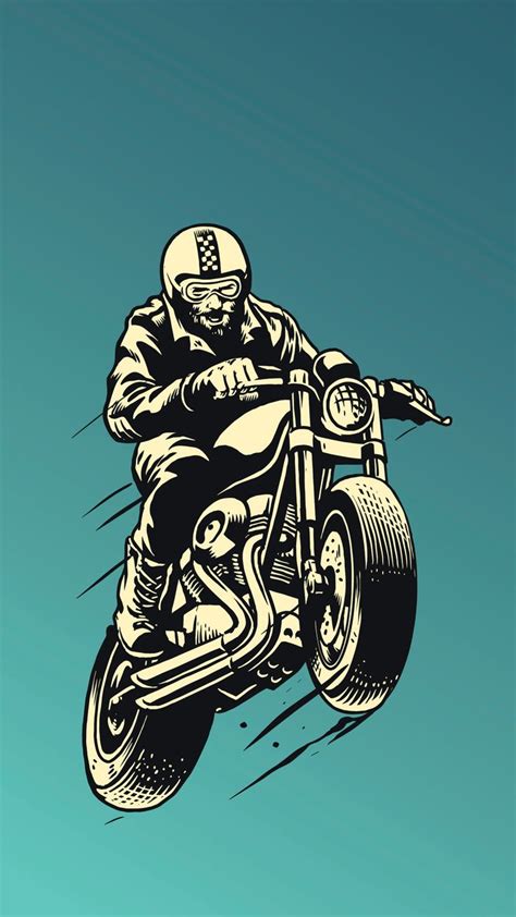 Motorcycle 🏍 Bike Art Album Art Design Motorcycle Illustration