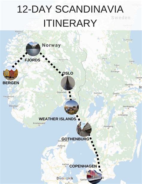 the ultimate scandinavia itinerary 12 full days 6 fantastic stops kristiansand lillehammer