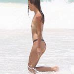 Niamh Adkins Caught Topless On The Beach In Tulum Mexico