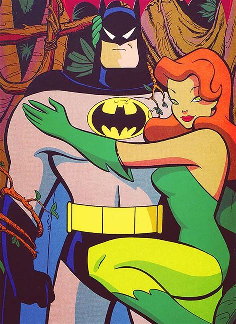 Batman And Poison Ivy From The Animated Series Poison Ivy Batman