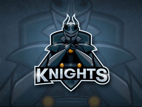 Knights Sports Logo Design By Maduka Nirmal On Dribbble