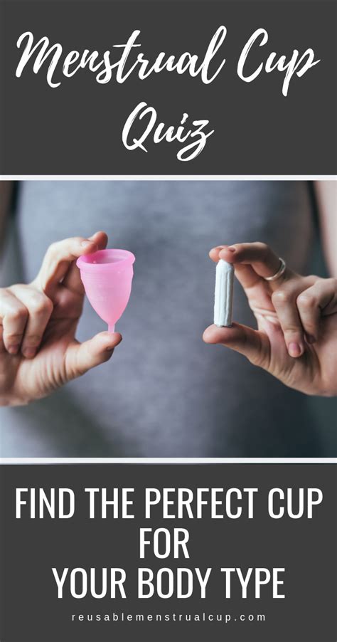 Menstrual Cup Quiz Find The Perfect Cup For Your Body Type With Images Menstrual Cup