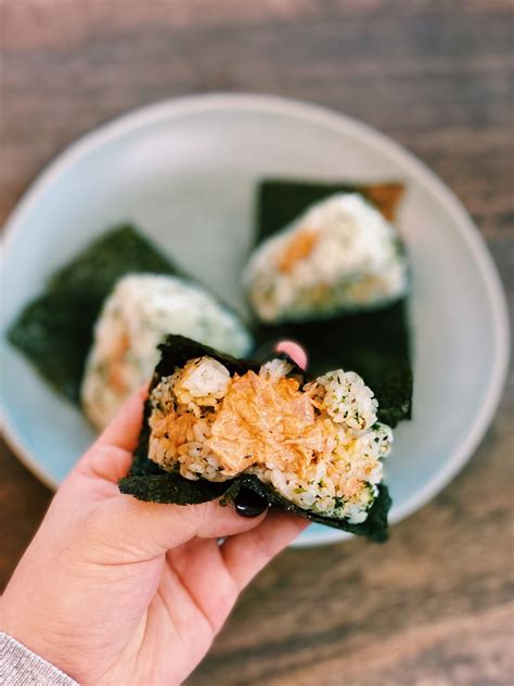 Tuna Yaki Onigiri Creamy Tuna Rice Balls Tiffy Cooks