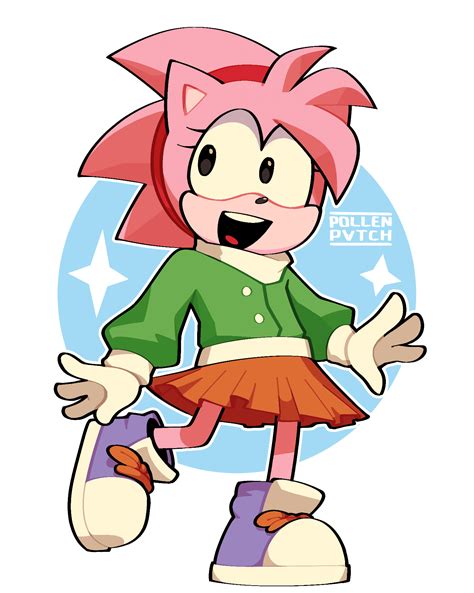 Amy Sonic Mania By Bittersolespollenpvtch Sonic The Hedgehog