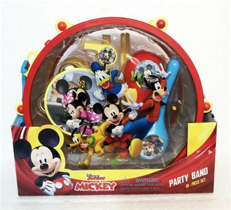 Disney Mickey Mouse Clubhouse Mickeys Party Band 10 Piece Set Music