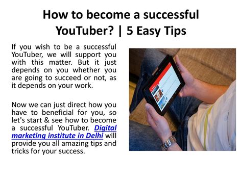 How To Become A Successful Youtuberpdf Docdroid