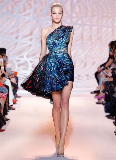 zuhair murad haute couture fall winter 2015 collection 17 short dresses women s runway