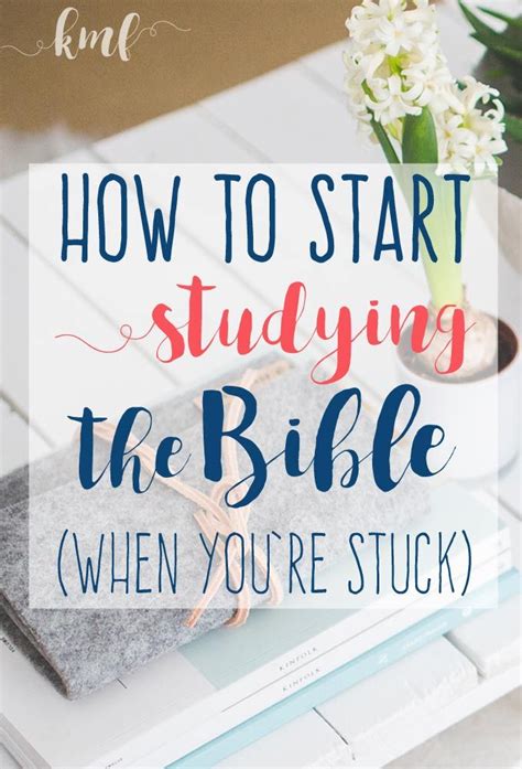 Getting Started Studying The Bible Is Overwhelming Check Out These 6