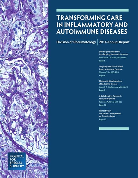 Transforming Care In Inflammatory And Autoimmune Diseases Division Of